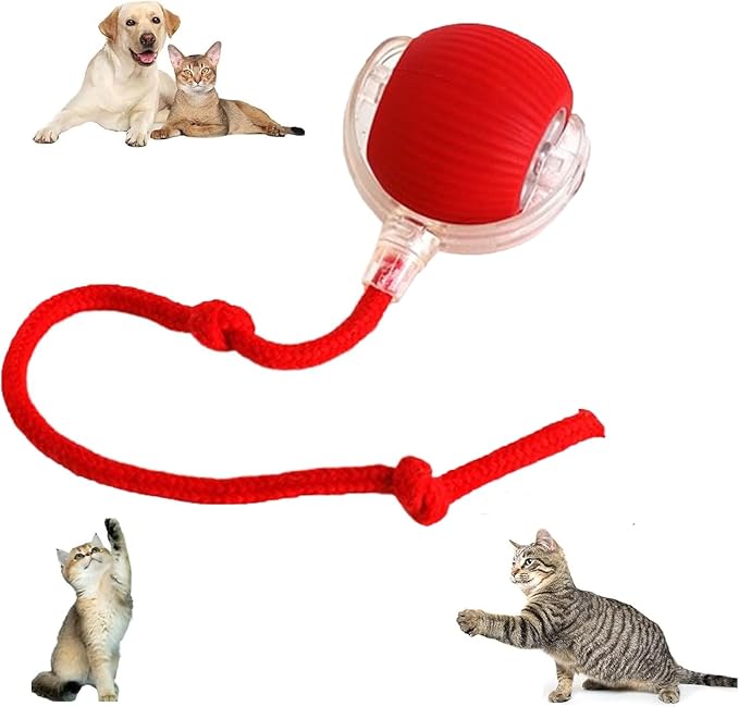 Pelota inteligente interactiva para mascotas