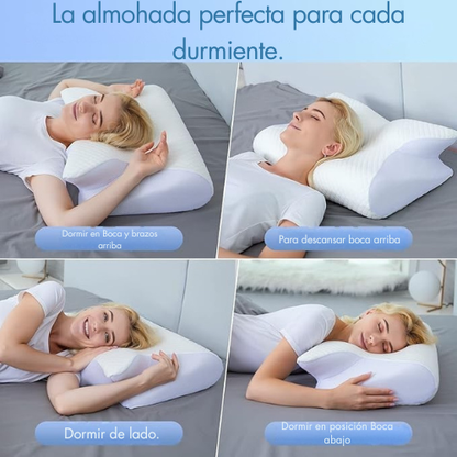 Almohada Cervical Alivia Cuello y espalda