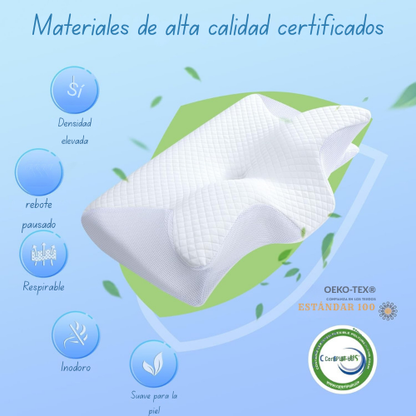 Almohada Cervical Alivia Cuello y espalda